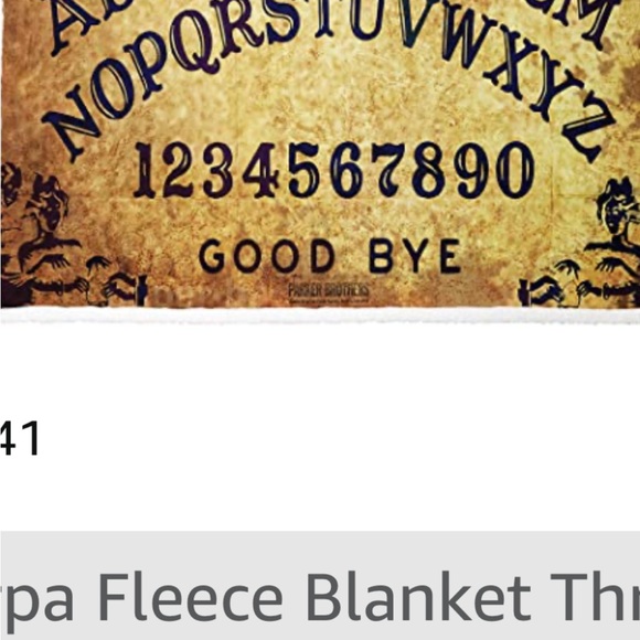 BNWT IN PACKAGING OUIJA FLEECE SHERPA THROW - Picture 2 of 10